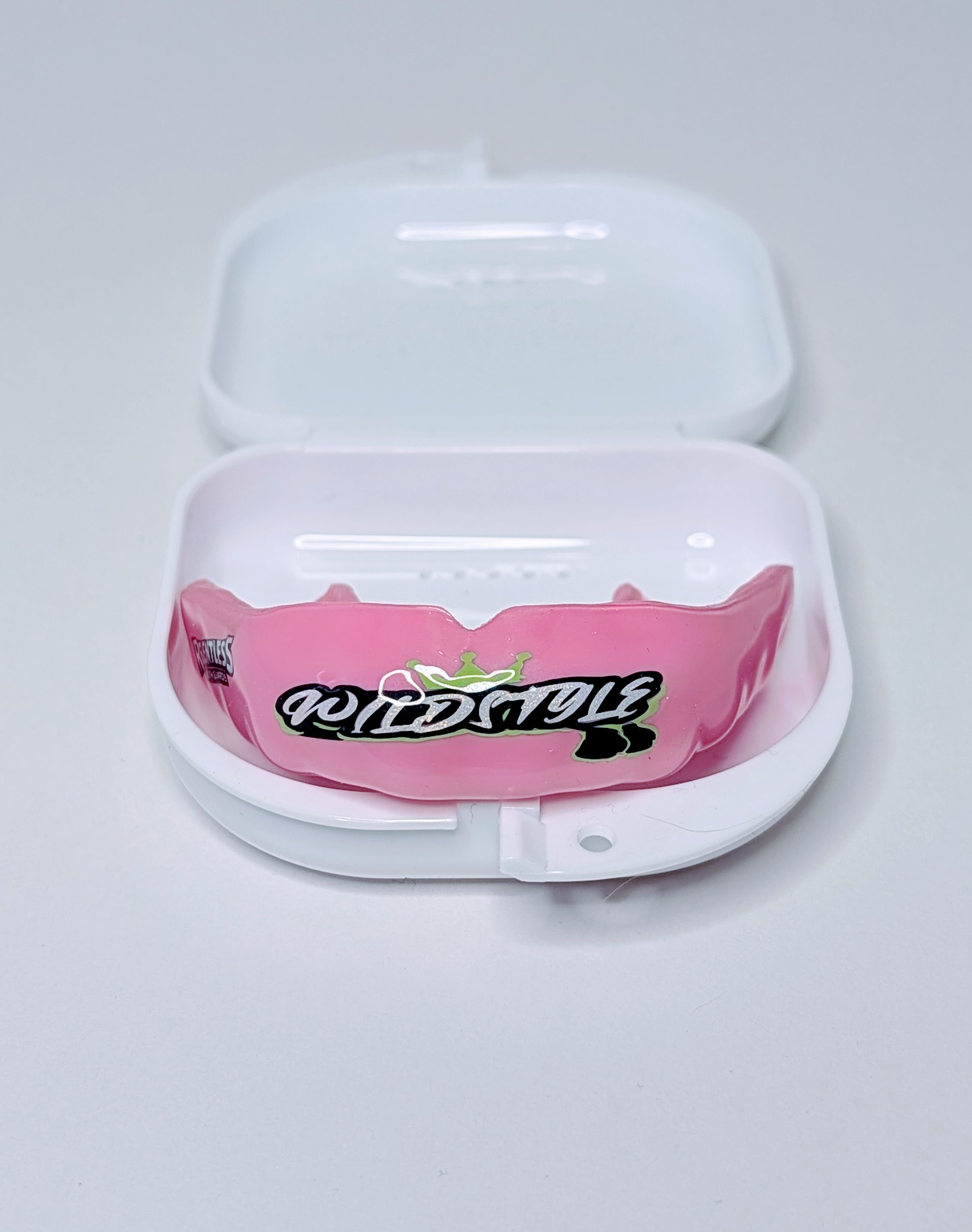 Pink custom mouthguard