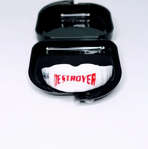 Destroyer Blue mouthguard reference